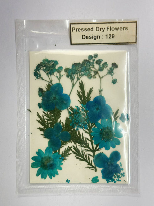 Pressed Dried Flowers- 1 pack Design -129