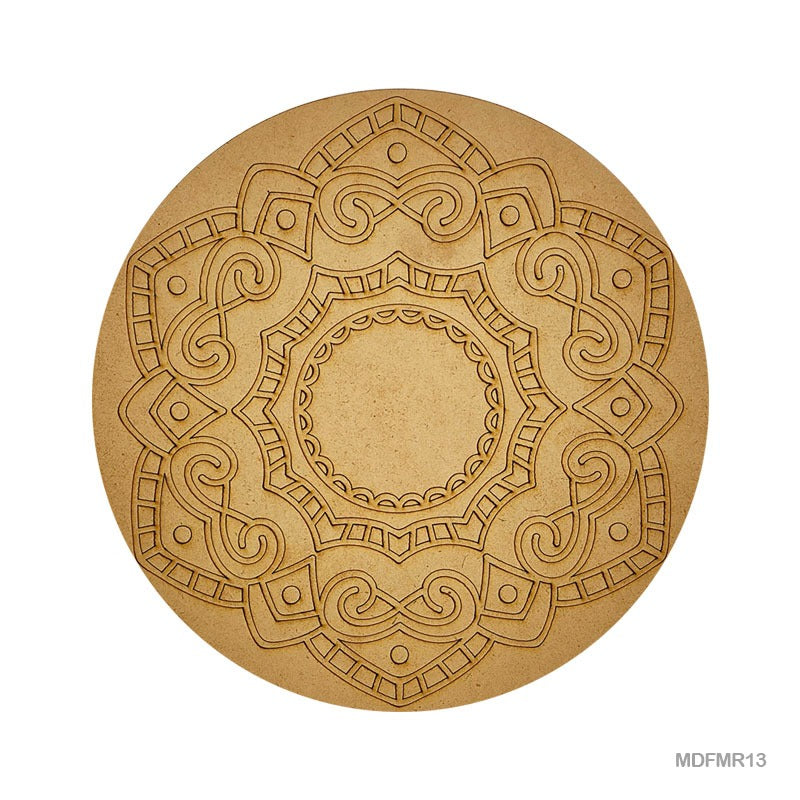 MDF Mandala – 10 inch – Design – 13