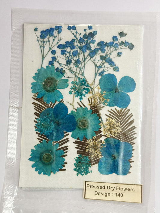 Pressed Dried Flowers- 1 pack Design -140