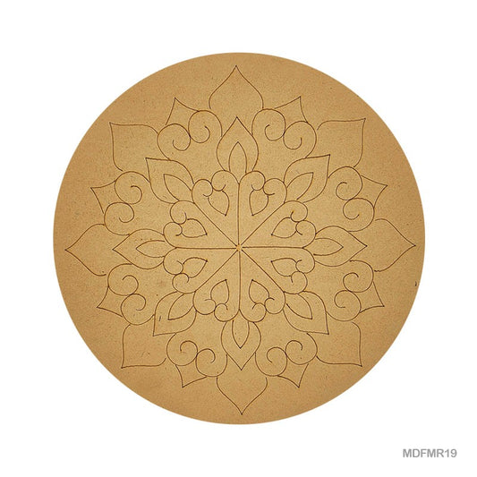 MDF Mandala – 10 inch – Design – 19