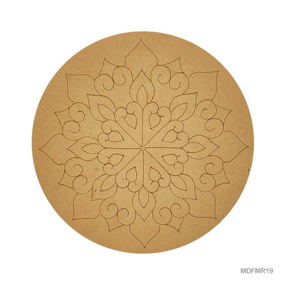 MDF Mandala – 10 inch – Design – 19