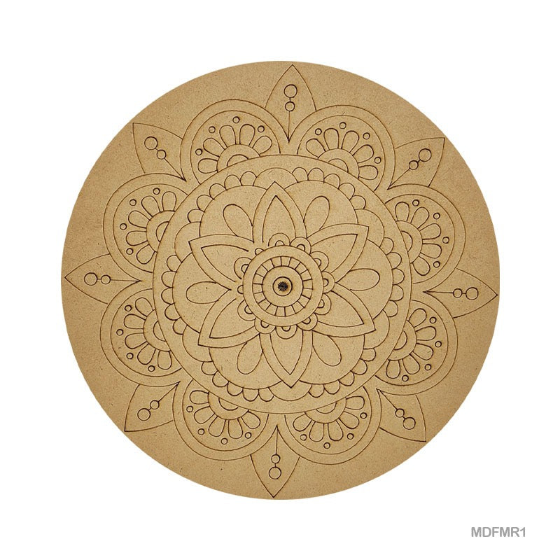 MDF Mandala – 10 inch – Design – 1