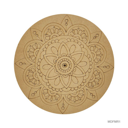 MDF Mandala – 10 inch – Design – 1