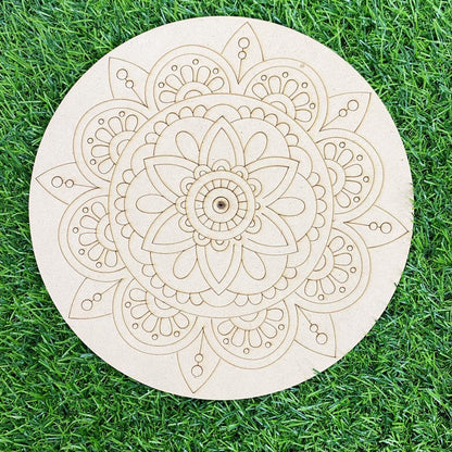 MDF Mandala – 10 inch – Design – 1