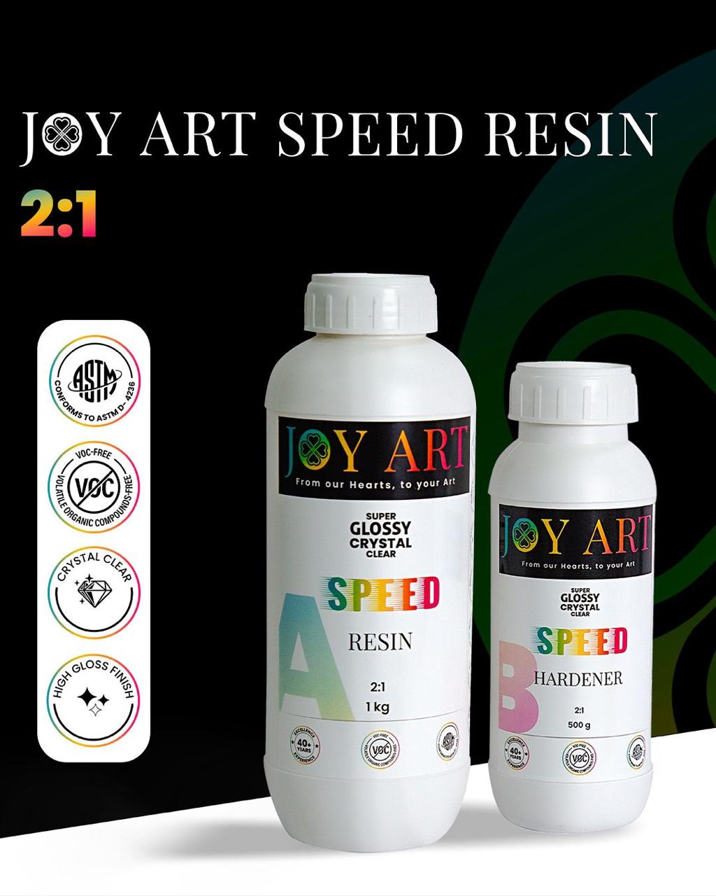 Joy Art Speed Resin 1.5 kg Kit