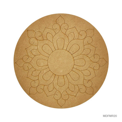 MDF Mandala – 10 inch – Design – 20