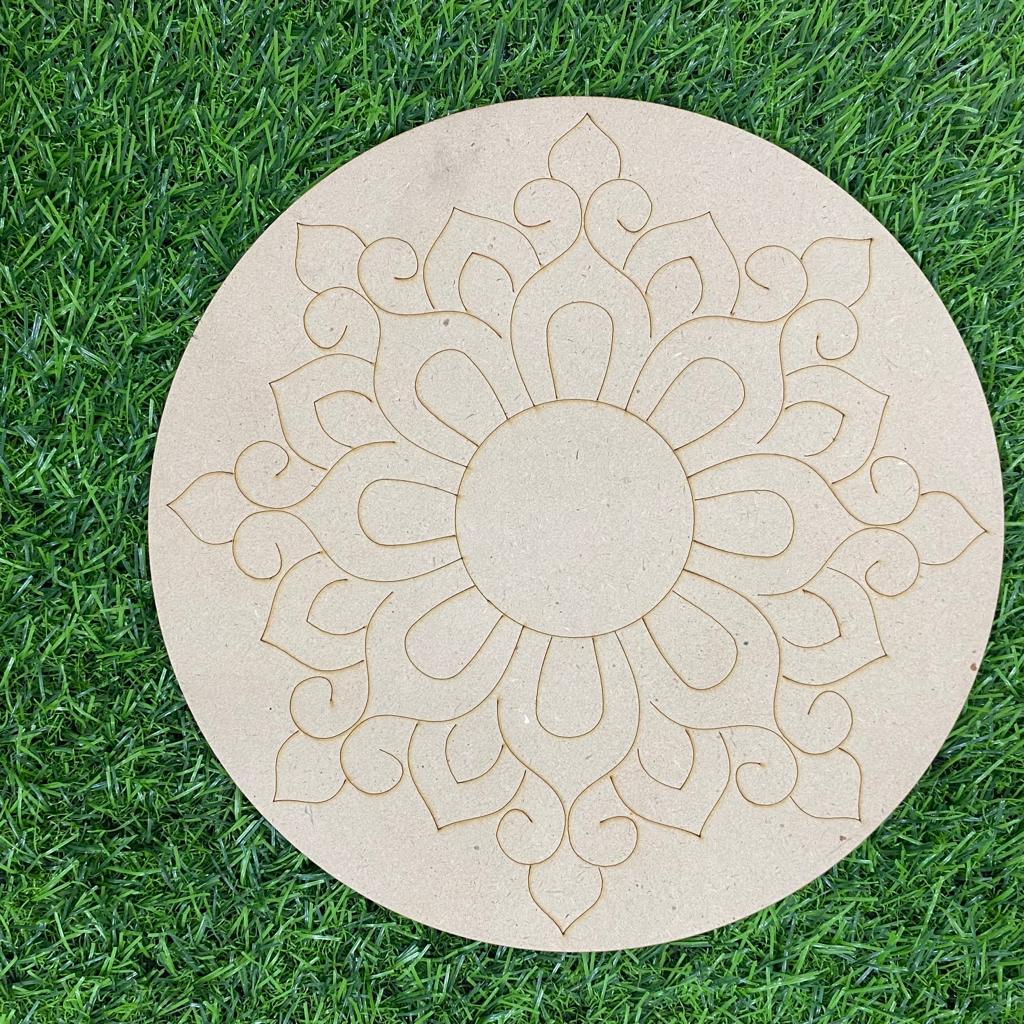 MDF Mandala – 10 inch – Design – 20