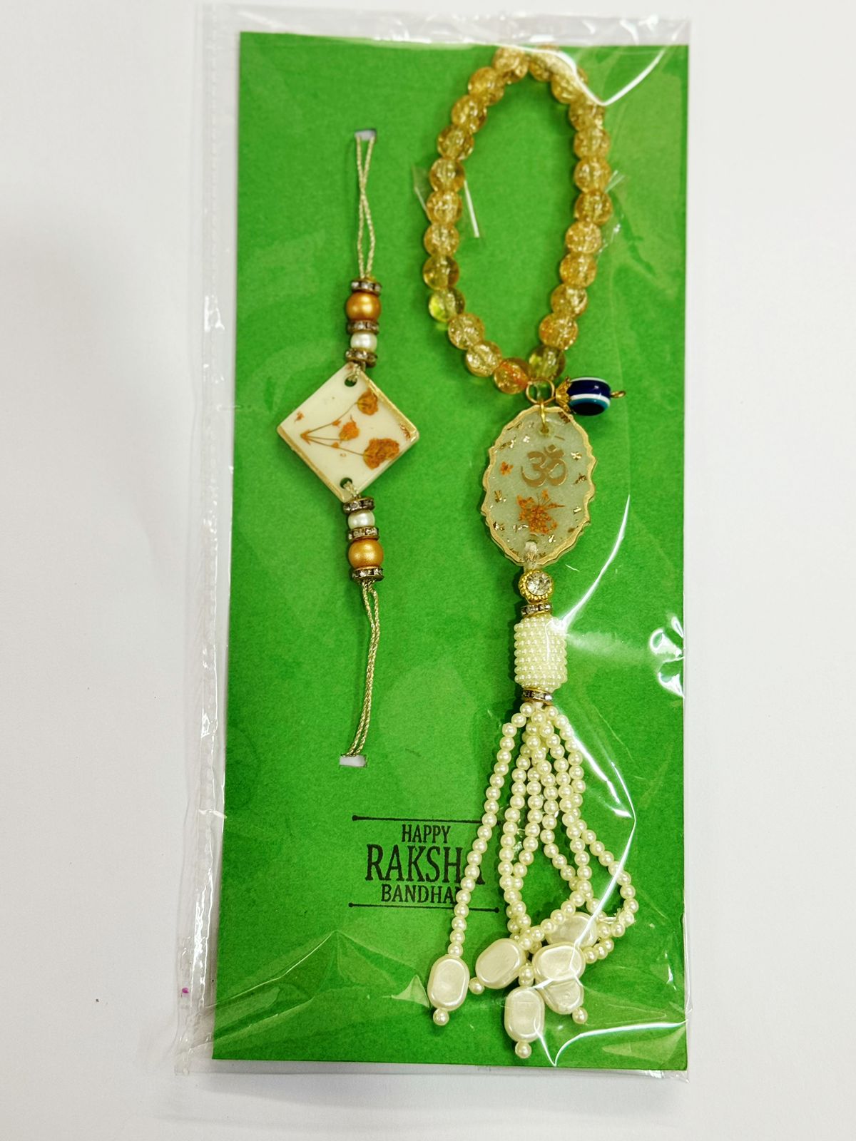 Resin Rakhi Set No.2