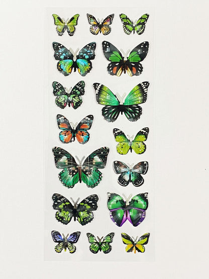 3D Butterfly Sticker – Design- 479