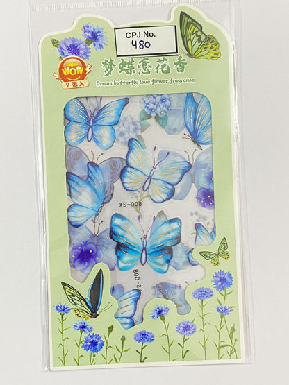 Butterfly Sticker – Design- 480