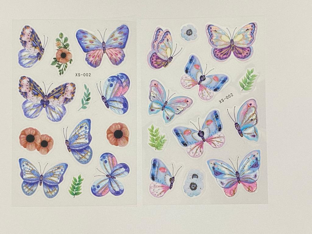 Butterfly Sticker – Design- 487