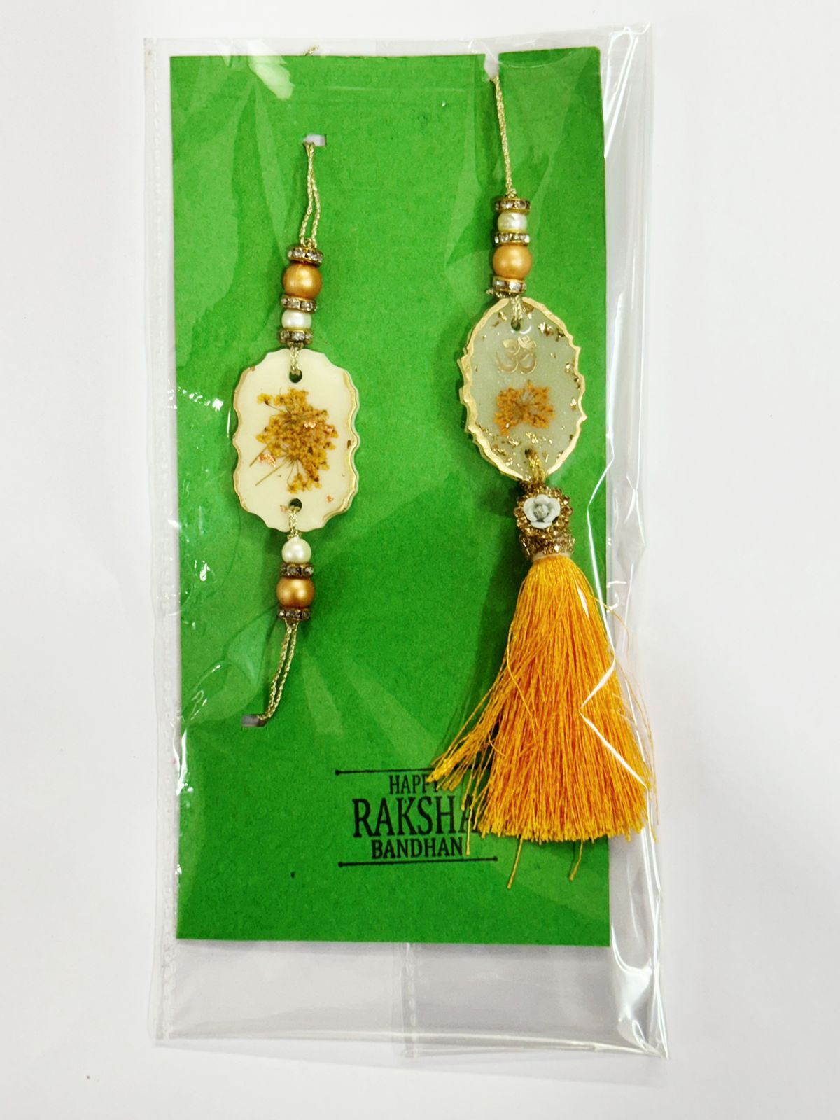 Resin Rakhi Set No.4