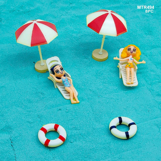 Beach Miniature Set , Design 532