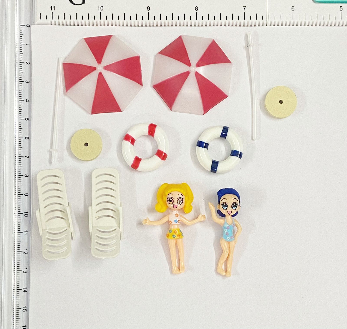 Beach Miniature Set , Design 532