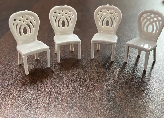 Sitting CHAIR – miniature 4 pieces – design 543