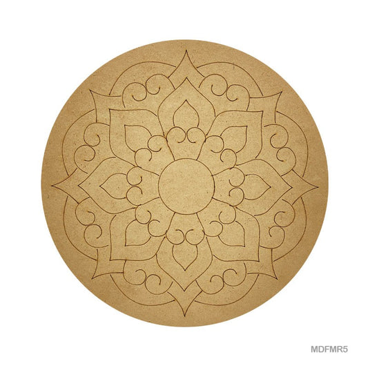 MDF Mandala – 10 inch – Design – 5