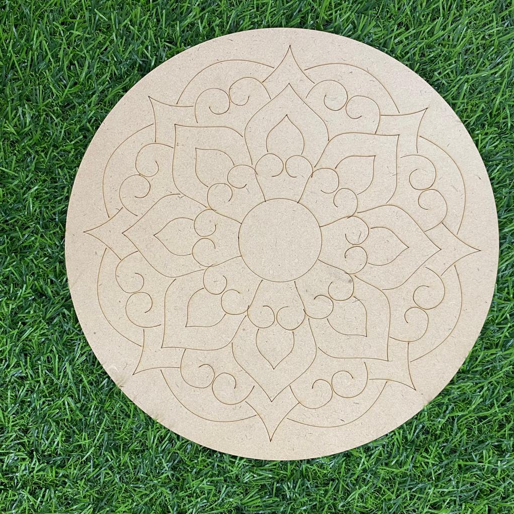 MDF Mandala – 10 inch – Design – 5