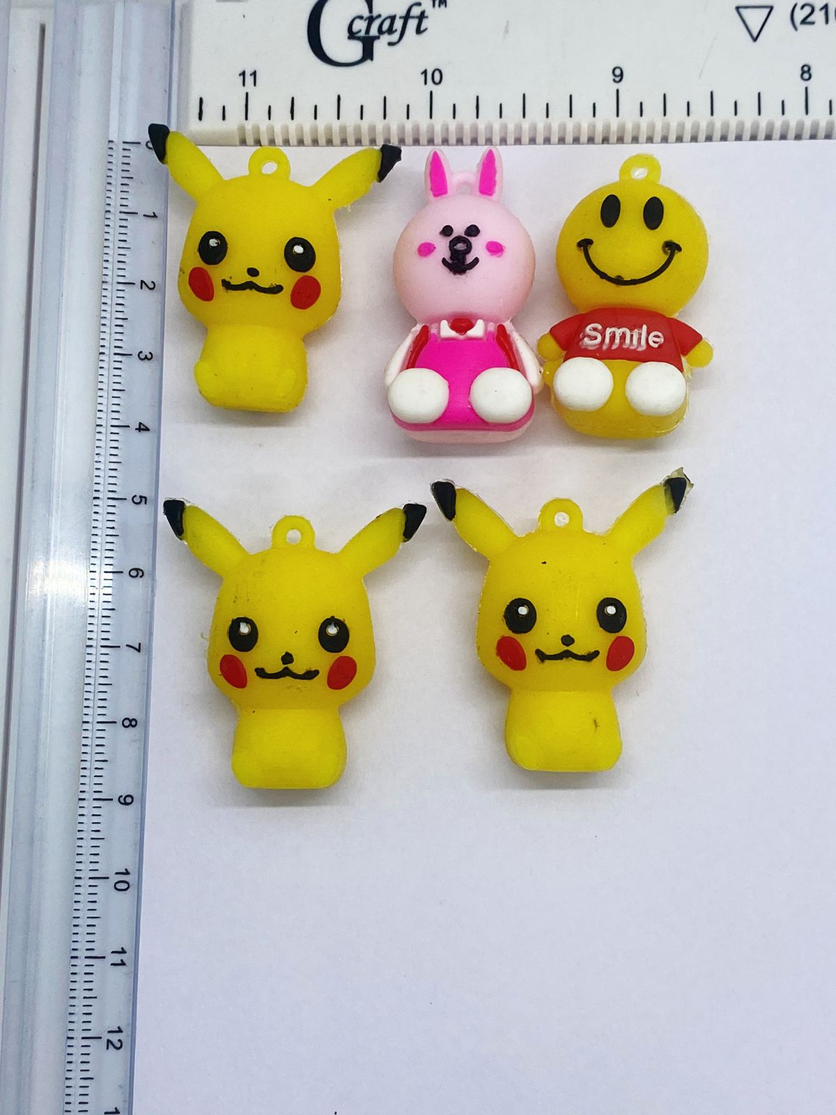 Cartoon Miniature- 5 pieces , Design – 620