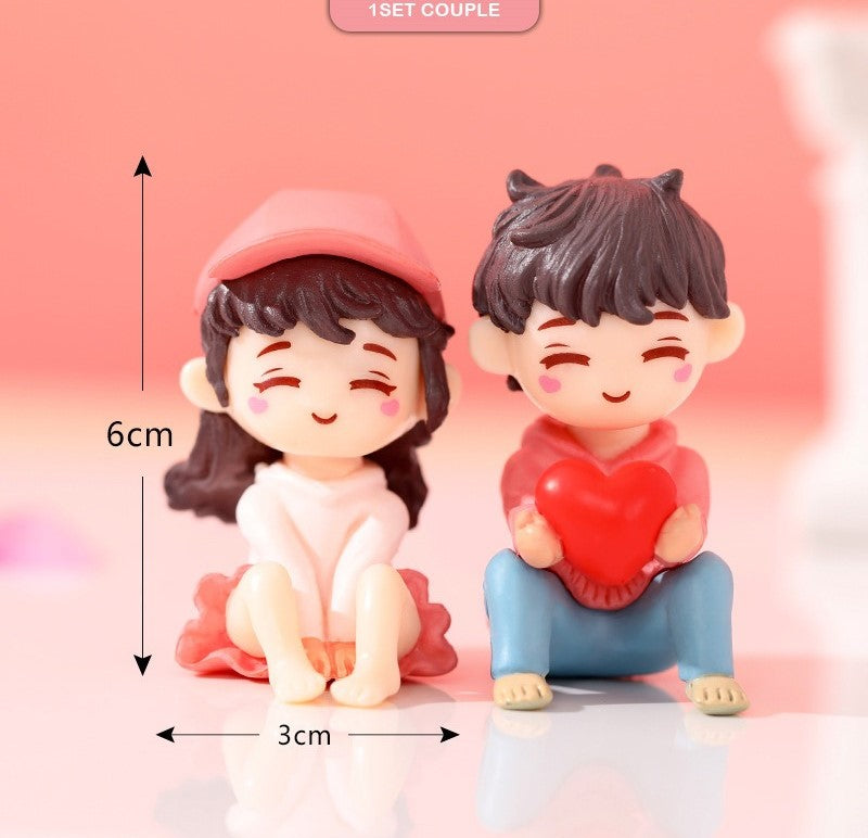 Couple Miniature- 2 pieces , Design – 658