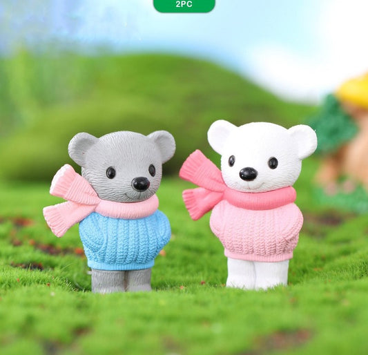 teddy Bear – miniature 2 pieces – design 664