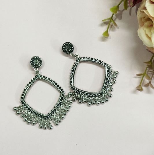 Earring Bezel -2 pieces, Design –6