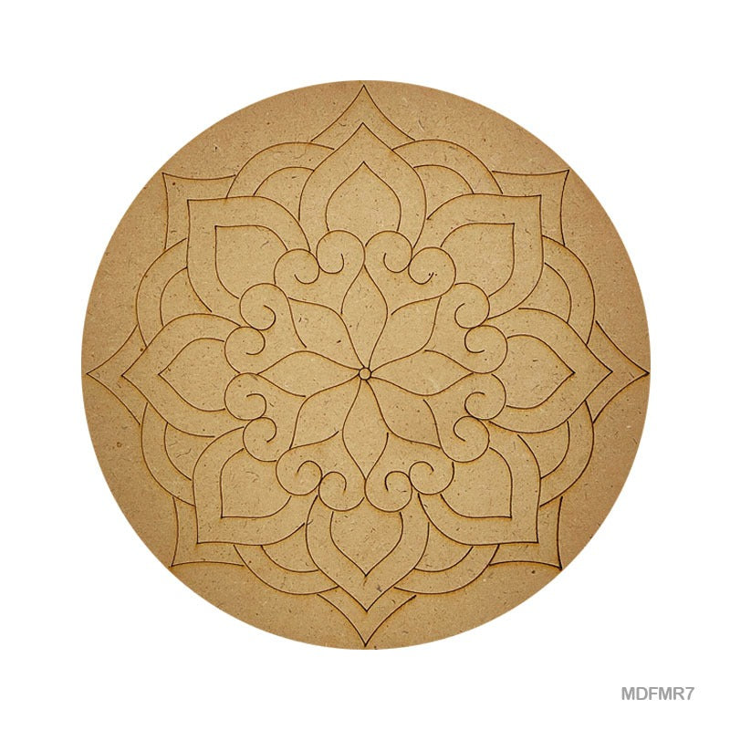 MDF Mandala – 10 inch – Design – 7