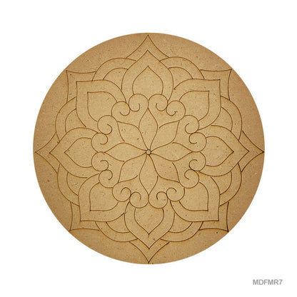 MDF Mandala – 10 inch – Design – 7