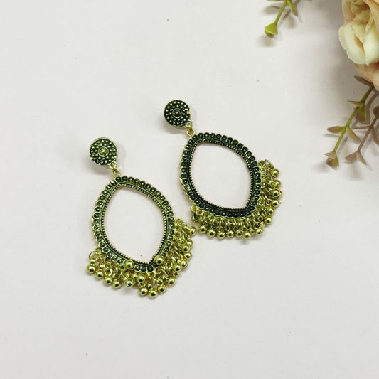 Earring Bezel -2 pieces, Design –8