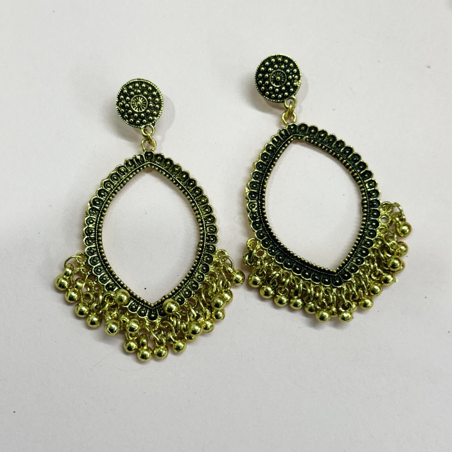 Earring Bezel -2 pieces, Design –8