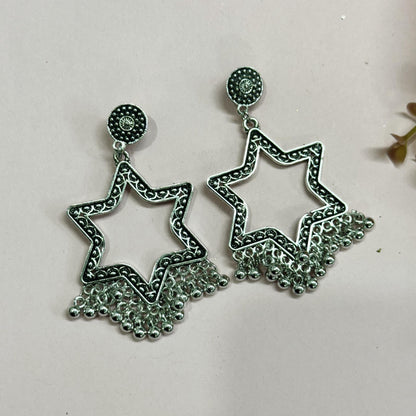 Earring Bezel -2 pieces, Star shape, Design – 9