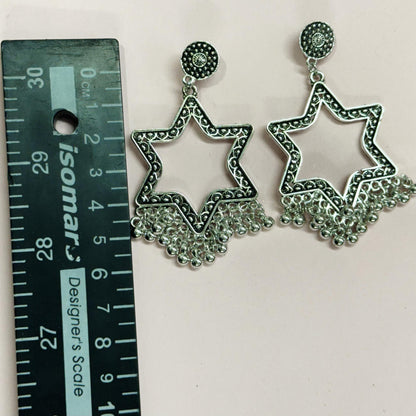 Earring Bezel -2 pieces, Star shape, Design – 9