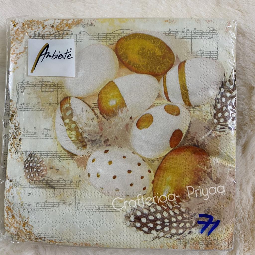 Decoupage Tissue- 5 Sheets – D71