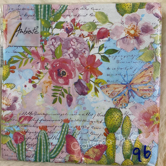 Decoupage Tissue- 5 Sheets – D96