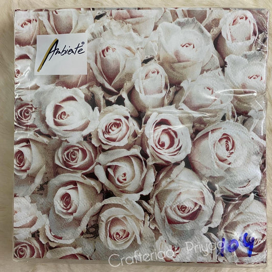 Decoupage Tissue- 5 Sheets – D104