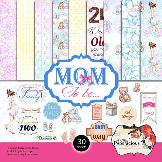 Mom to be – Papericious Designer Edition-12×12 inch