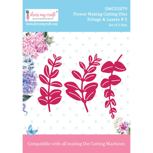 Foliage & Leaves # 5 – Flower Making Cutting Dies