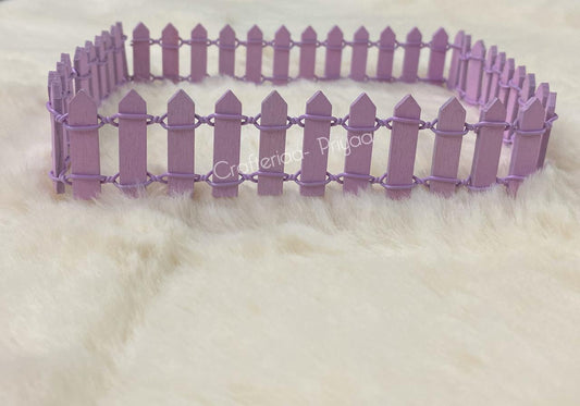 Fence- 1 piece per set (50 cm Each)- Light Purple
