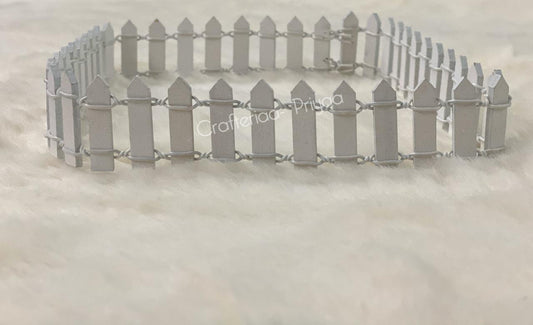 Fence- 1 piece per set (50 cm Each)- White
