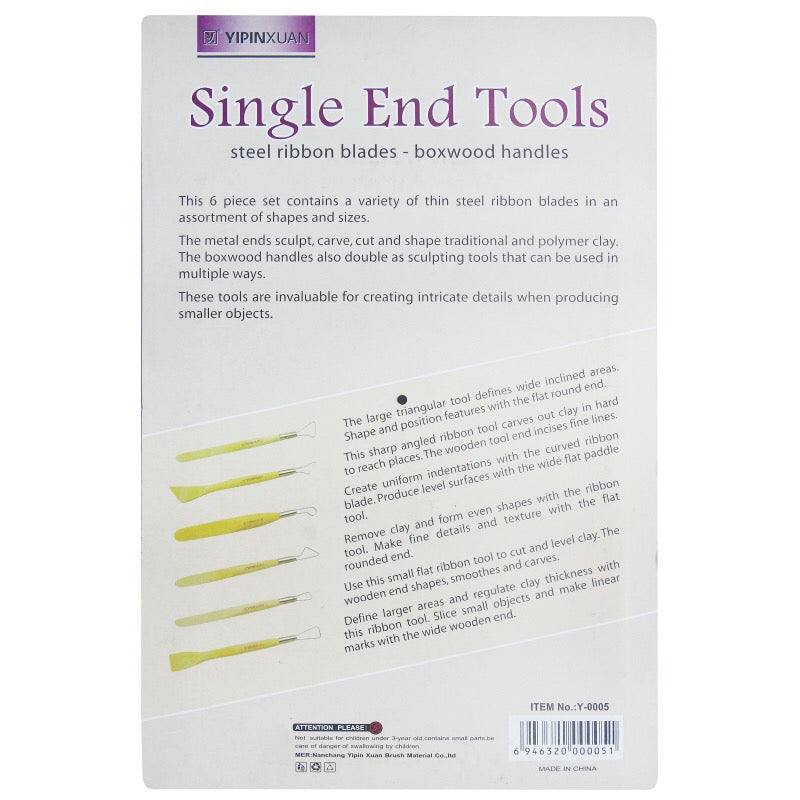 Single End Tools 6pcs