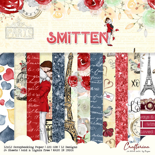 SMITTEN- 12×12 inches- 24 Sheets