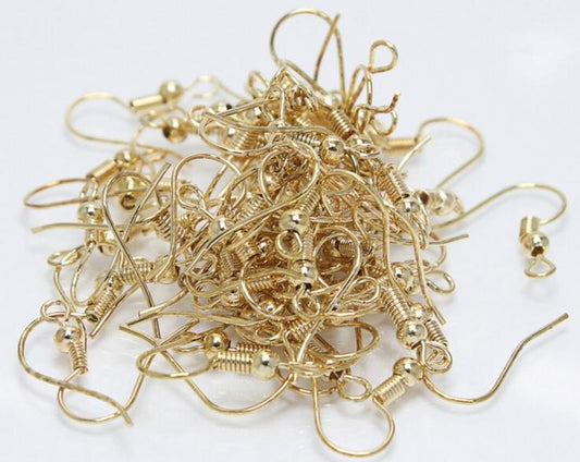 Jewellery Hooks per pack – Antique Gold- 15 gms