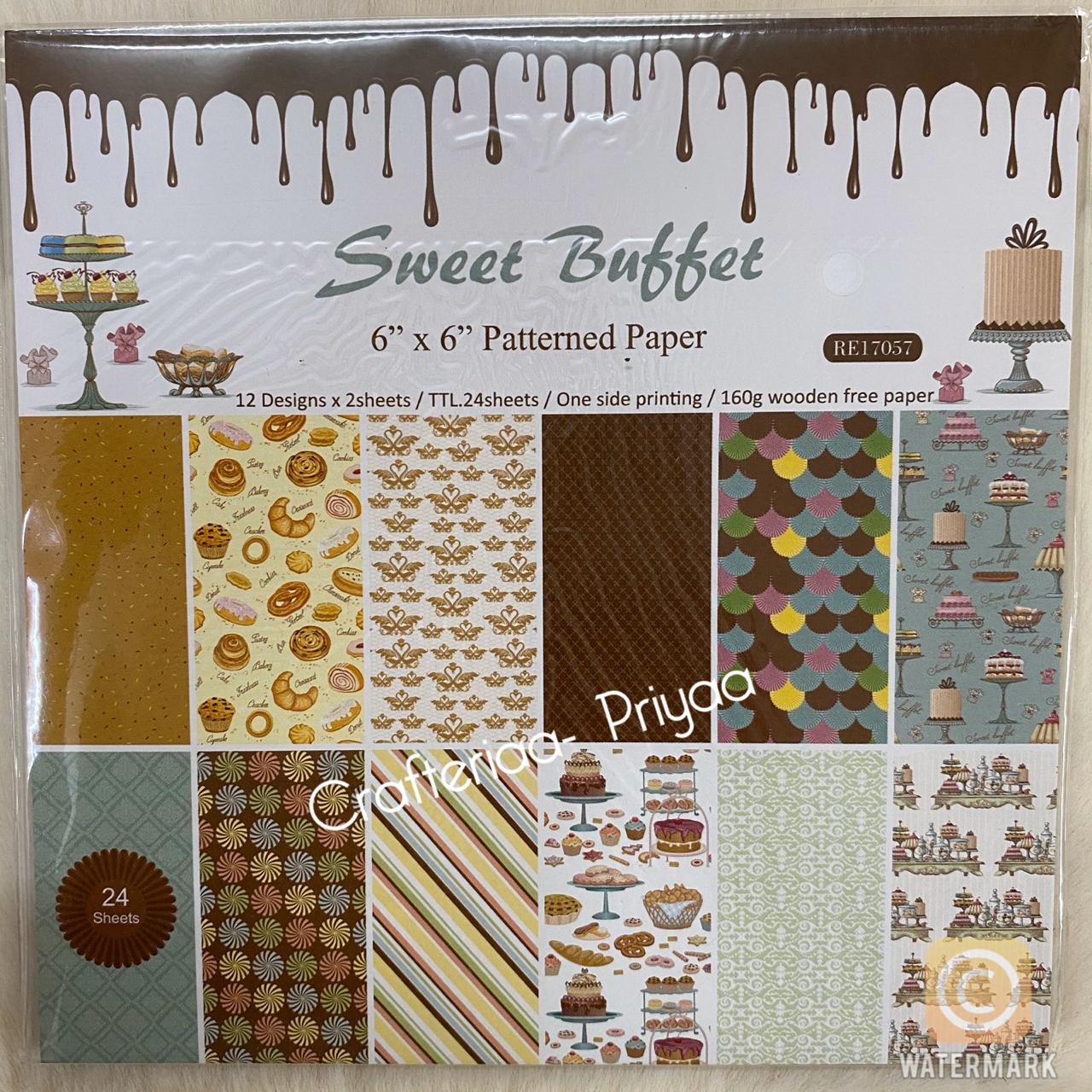 Sweet-Buffet- 6×6 inch