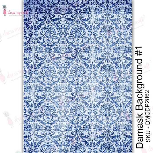 Damask Background #1 – Transfer Me