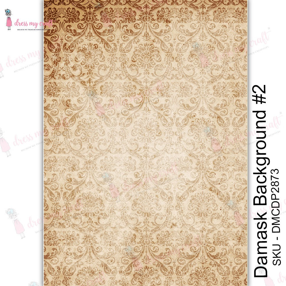 Damask Background #2 – Transfer Me