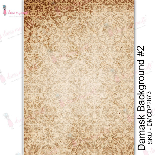 Damask Background #2 – Transfer Me