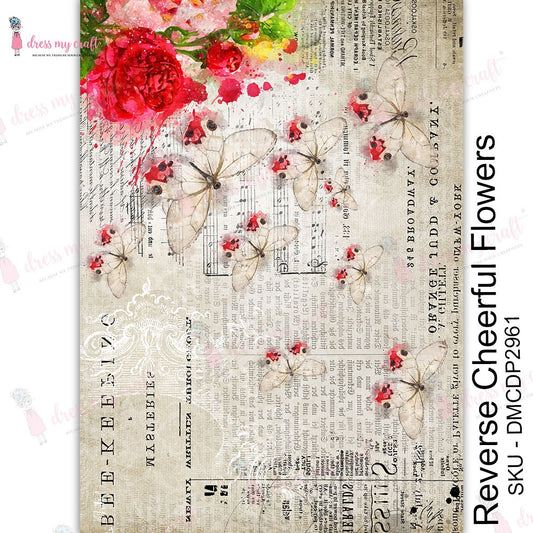 Reverse Cheerful Flowers – Transfer Me