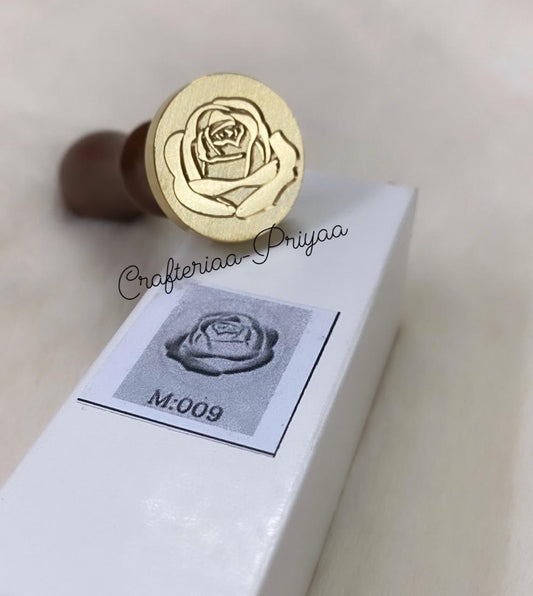 Wax Seal Stamp- ROSE