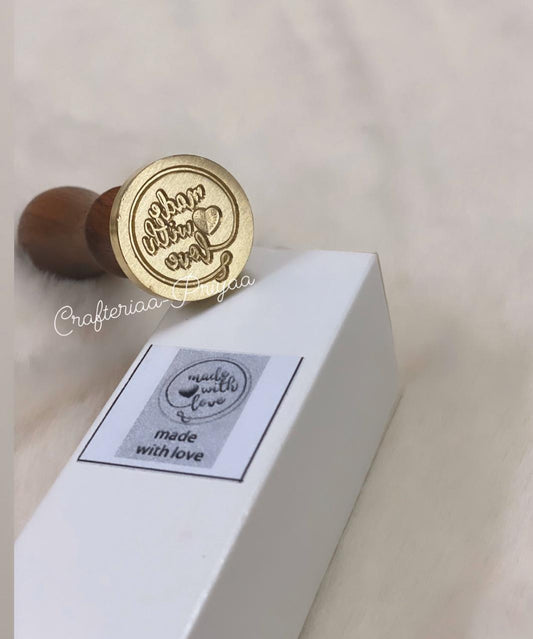 Wax Seal Stamp- MADE WITH LOVE