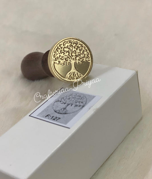 Wax Seal Stamp- Tree design no. -19