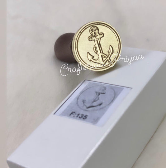 Wax Seal Stamp- ANCHOR  design no. -21